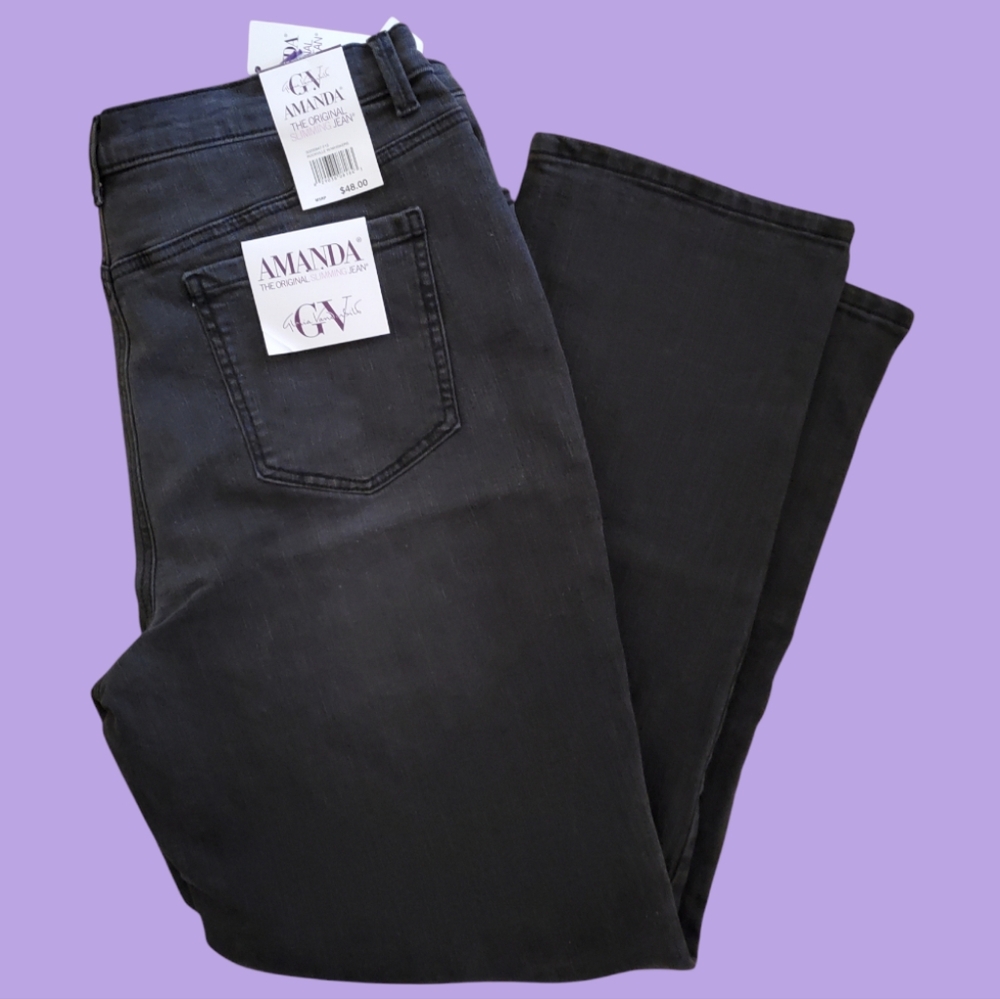 Gloria Vanderbilt Slimming Washed-Denim Jeans [NWT]